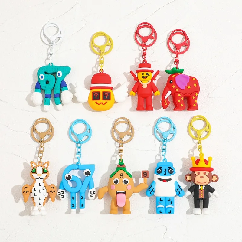 

Новинка 2026: Забавный плюшевый брелок-мем «Brainrot», милый мультяшный брелок для сумки, мягкая плюшевая мини-кукла, детский подарок, коллекционный предмет