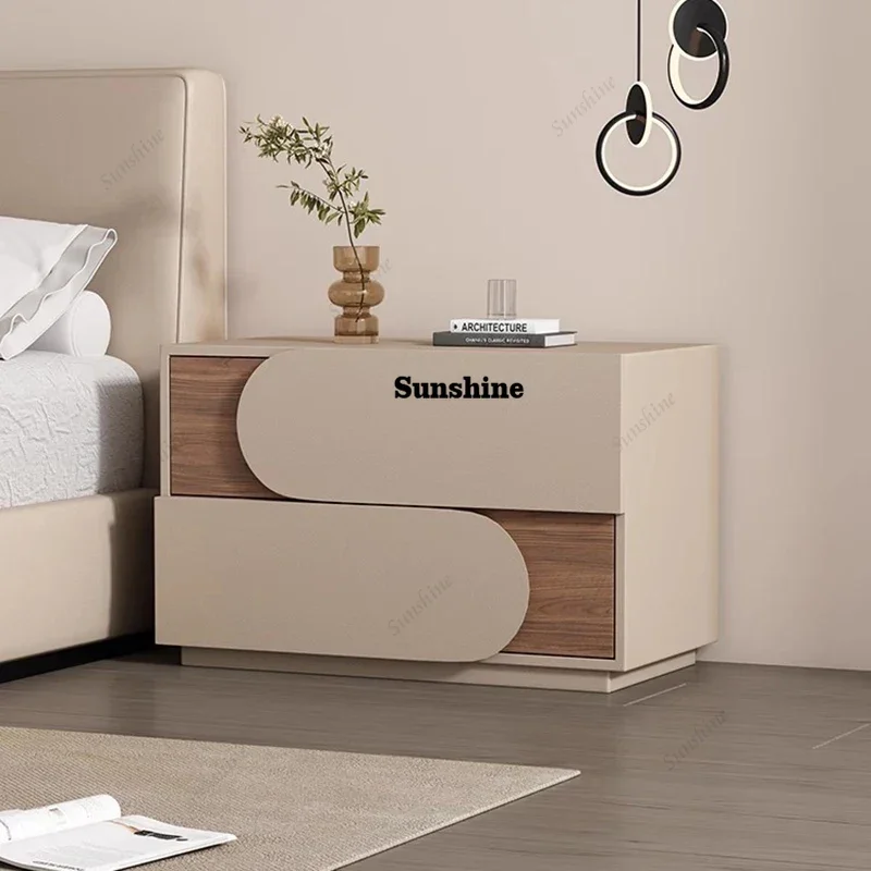 

European Modern Night Table Luxury Beauty Quality Delicacy Bedside Storage Elegant Simple Mesitas De Noche Bedroom Furniture