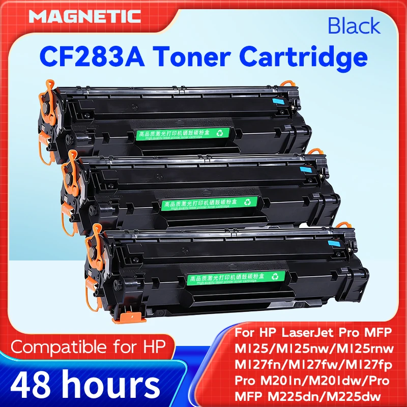 1~2pcs CF283A 83A for HP LaserJet Pro MFP M125 M125nw M125rnw M127fn M127fw M127fp M201n M225dn Compatible TONER Cartridge