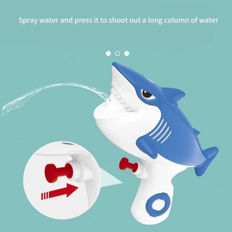 여름 야외 놀이 방수를위한 참신 만화 분사 장난감 강력한 스트림