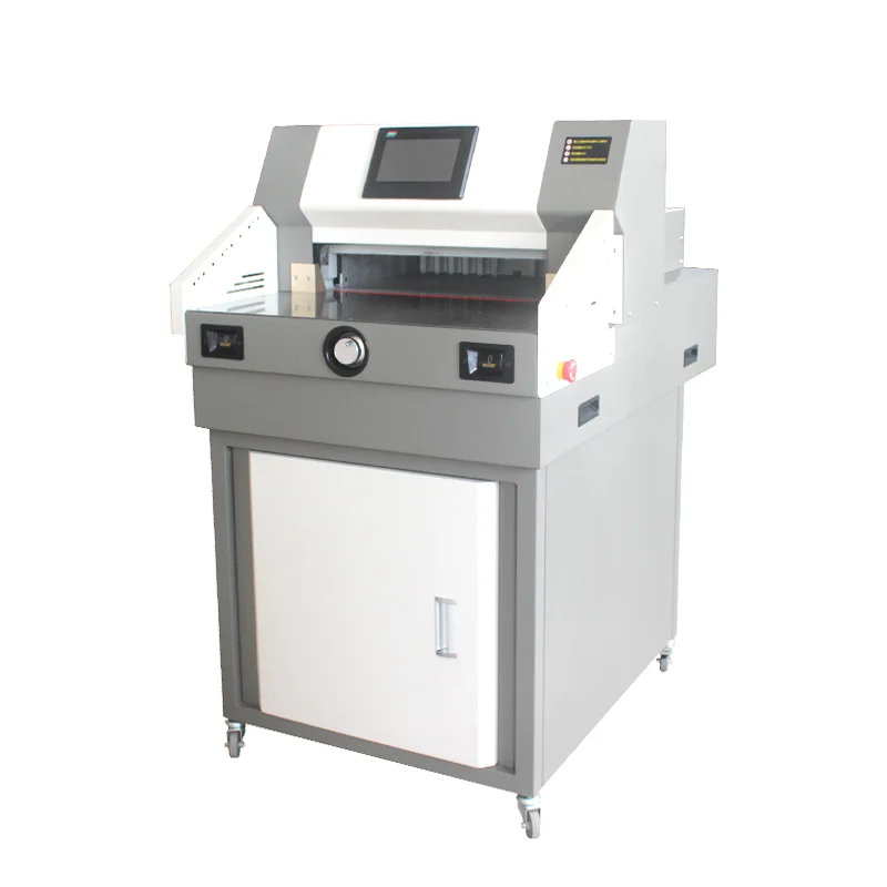 4908M High Precision Digital Control Electric  A4 Paper Cutting Machine Double Guide Paper Processing Machinery