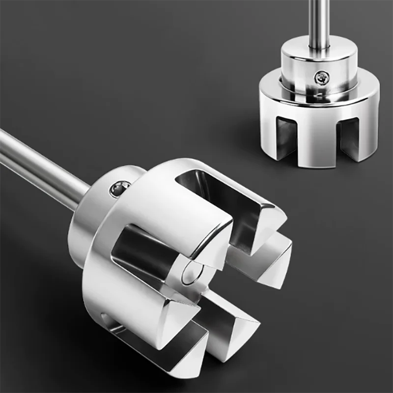 Turbine à billes auto-amorçante, hélice d'agitation en acier inoxydable pour laboratoire, lame d'agitation dégazeuse à faible cisaillement