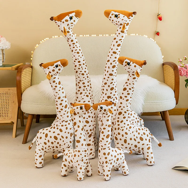 1PCS Plush Toy Big Size40-85cm Simulation Giraffe Soft Plush Toys Soft Plush Doll Stuffed Sleeping Doll Toy Boys Girls Gift