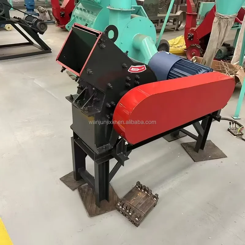 Low-energy Consumption PLC-controlled AC Motor Hammer Crusher Machine for Stone Factories Increasing Production Reducing