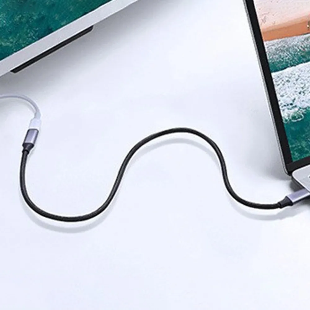 Male To Female Type-C Extension Cable USB C 3.1 PD 100W Type-C Extension Date Line High Speed 4K 60Hz Video Extension Cable