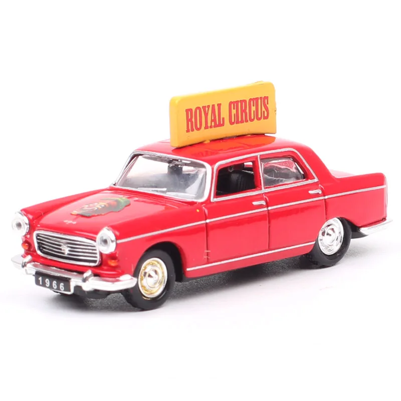 Car Only Tiny 1:87 Scale Universal Hobbies Classic 1966 Peugeot 404 Berline Royal Circus Car Model  Diecasts & Toy Vehicles