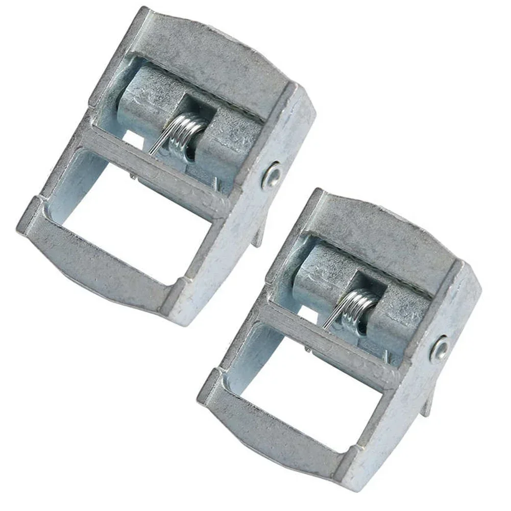 1pc 20/25mm Zinc Alloy Buckles For Heavy Duty Tie‑Down Cargoes Strap Fixed Tensioner For Case Luggage And Toolboxes