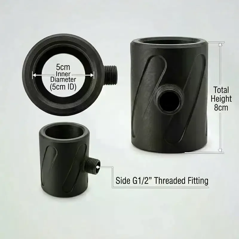 

Upgraded Men's Shower Head, Universal Bathroom Heated Massager, Handheld Coarse Hole Design, Durable And Easy To Install