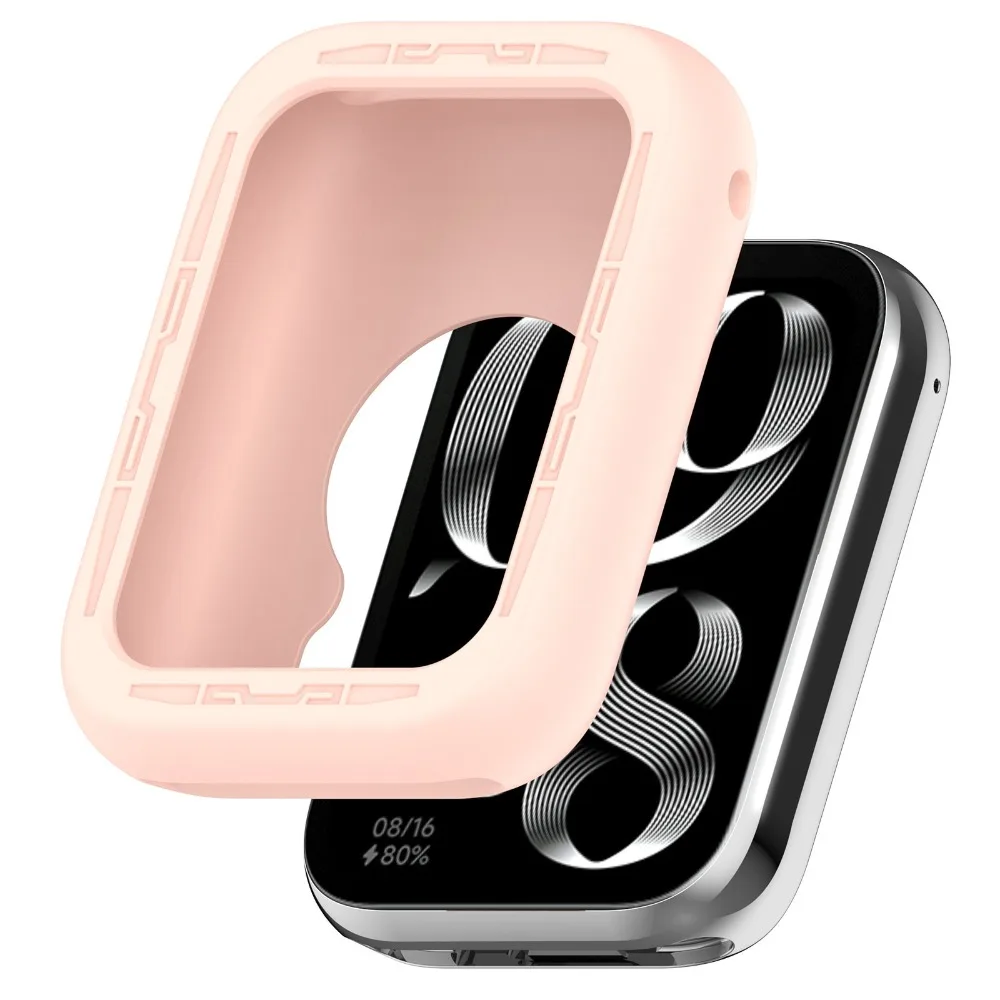 Funda protectora de silicona para Xiaomi Mi Band 8 Pro, colorida, anticaídas, suave, resistente a los arañazos y a los golpes