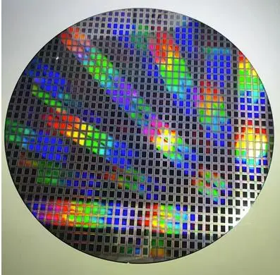 Circuit de véthographie CPU Wafer, puce de test fuchsia, semi-conducteur, 12 ", 8", 6"