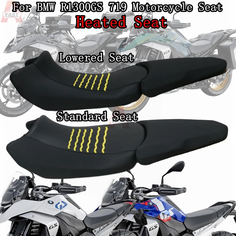 

For 2024-2025 BMW R1300GS R1300 GS Motorcycle Passenger Seat Cushions Motorcycle Front Rear Seat Heated Seat R 1300 GS