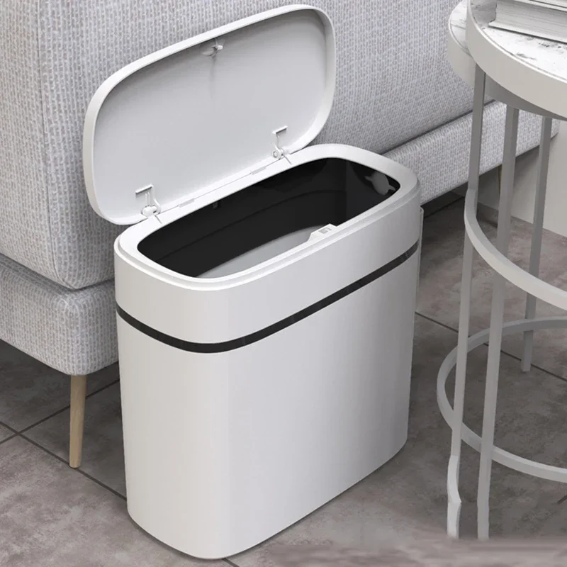 10/12L Bathroom Garbage Bins Press-Type Trash Can Kitchen Household Waterproof Dustbin Storage Box Waste Bins Paper Wastebasket