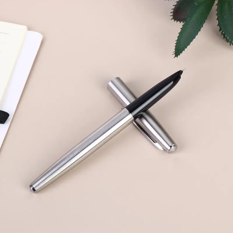 911 Steel Fountain Pen With 0.38mm Extra Fine Nib Smooth Writing Inking Pens For Business Teacher Festival Gift view 4