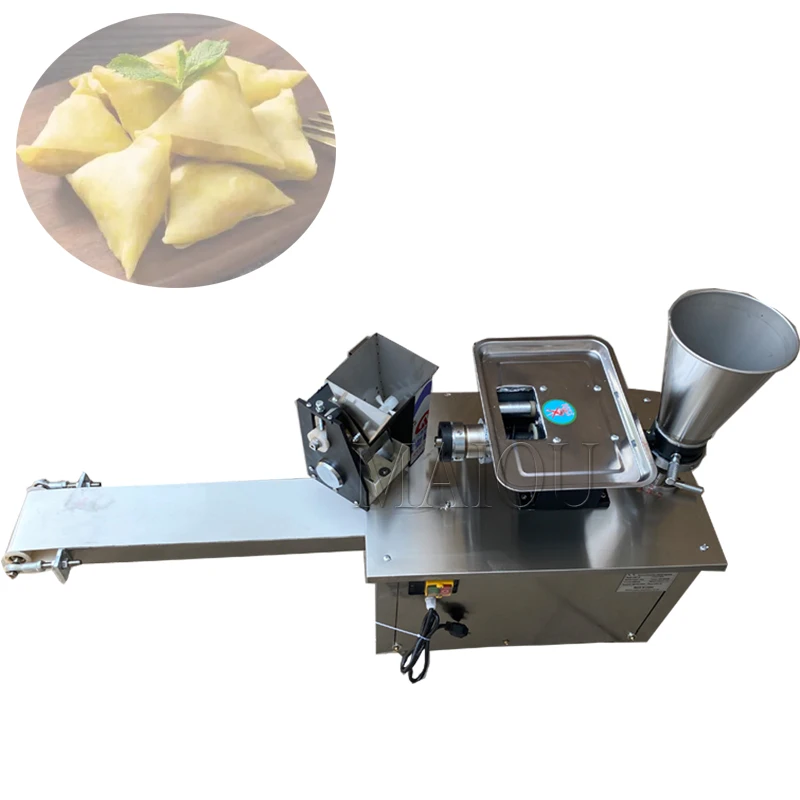 Automatic Dumpling Machine Commercial Samosa Ravioli Spring Roll Iarge Big Empanada Making Machine
