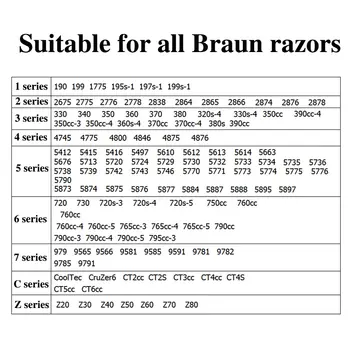 USB nabíječka pro Braun 5742 5743 5746 5770 5771 5773 5774 5775 5776 5790 5873 5874 5875 Elektrické holicí strojky Adaptér/nabíječka 8 nejlepší prodej nabíječka k epilátoru Braun - №5