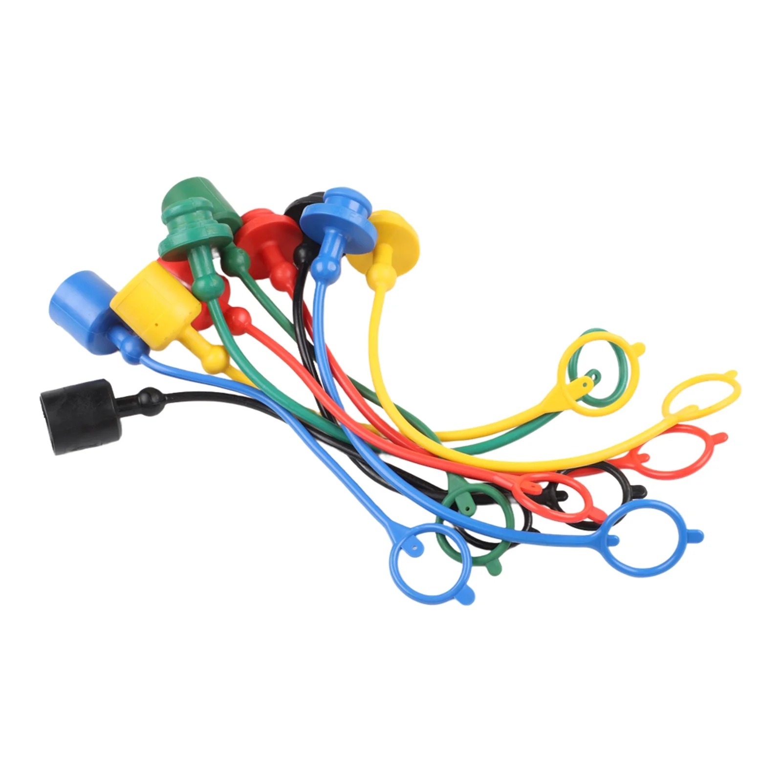 Reusable Protective Cap for 1/2 Inch Hydraulic Quick Connect Fittings on Construction and Agricultural Equipment