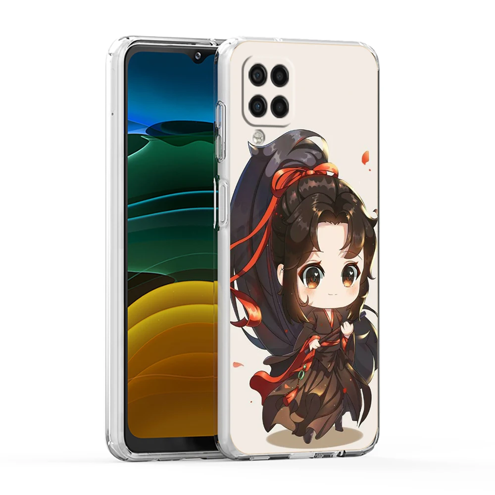 غطاء ناعم لهاتف سامسونج جالاكسي A17 A25 A23 A22 A52S A52 A55 A72 A51 A71 A31 A13 A07 5G حافظة هاتف شفافة Mo Dao Zu Shi MDZS #6