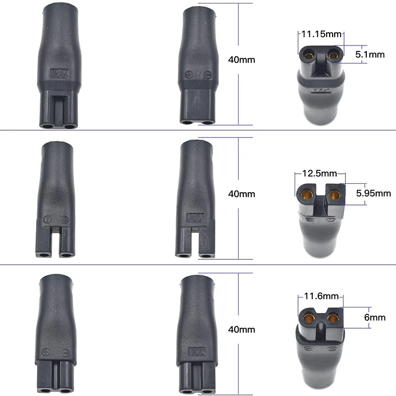 6/7/8Pcs 5V Replacement Charger USB Adapter Cable DC Converter Universal For All Kinds Of Electric Shaver Hair Clippers. image 2