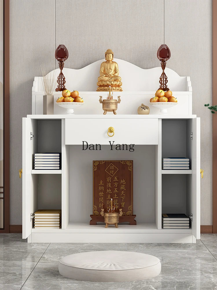 Table incense case Household new Chinese-style economical customizable incense middle hall cabinet Modern light luxury simple