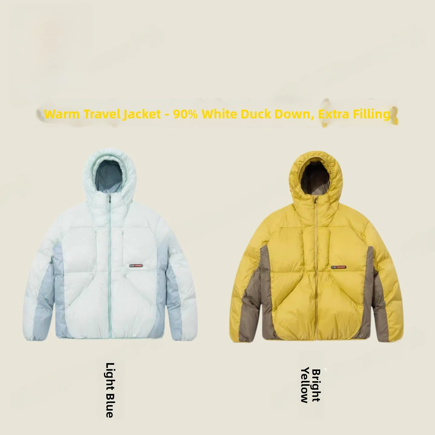 

Мужская утепленная зимняя куртка с капюшоном из пуха, теплая, молодежная, модная, с воротником-стойкой