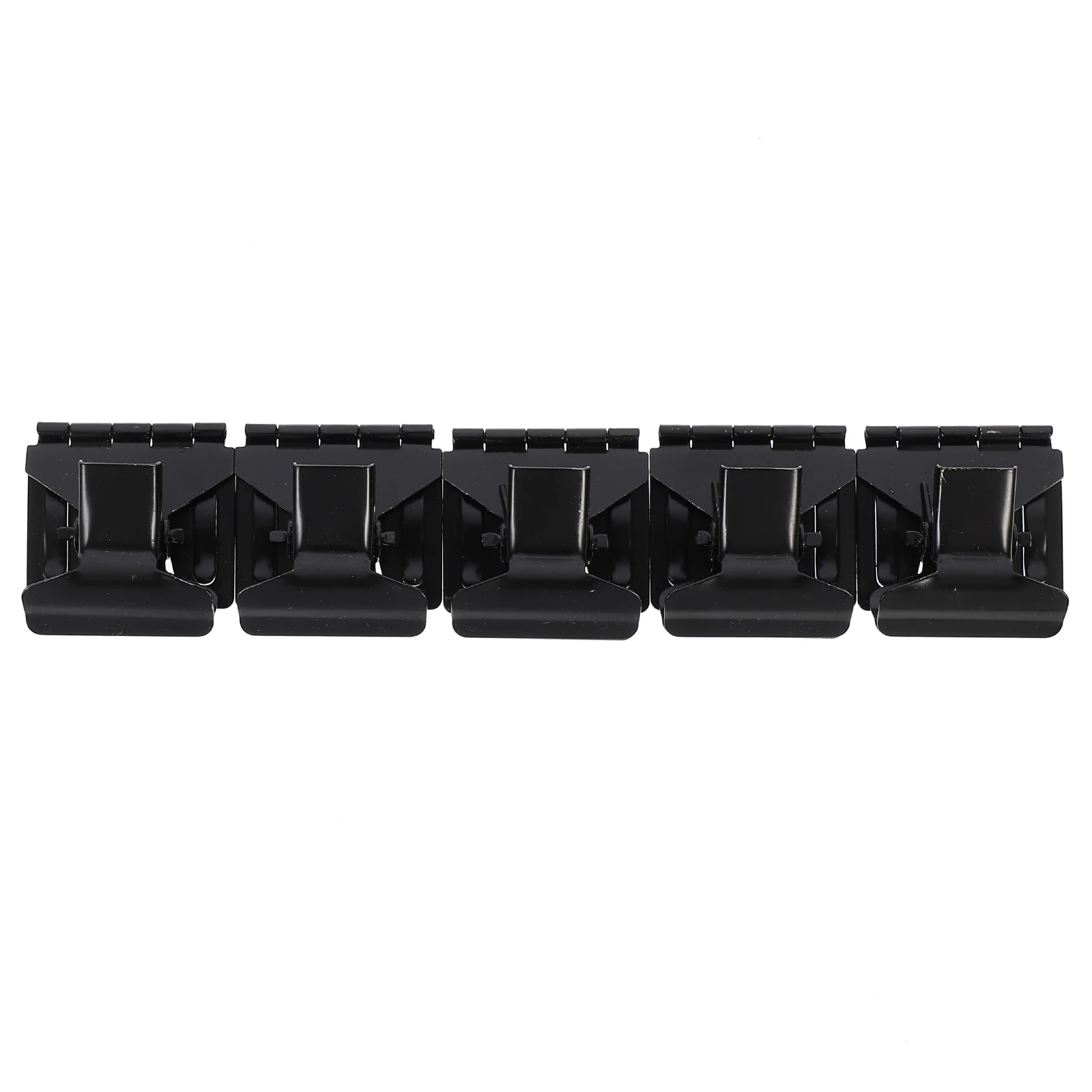 

5 Pcs Metal Shelf Clamps Lightweight Price Tag Clamp Sign Holder Label Rack Display Clips For Business Weddings Banquets