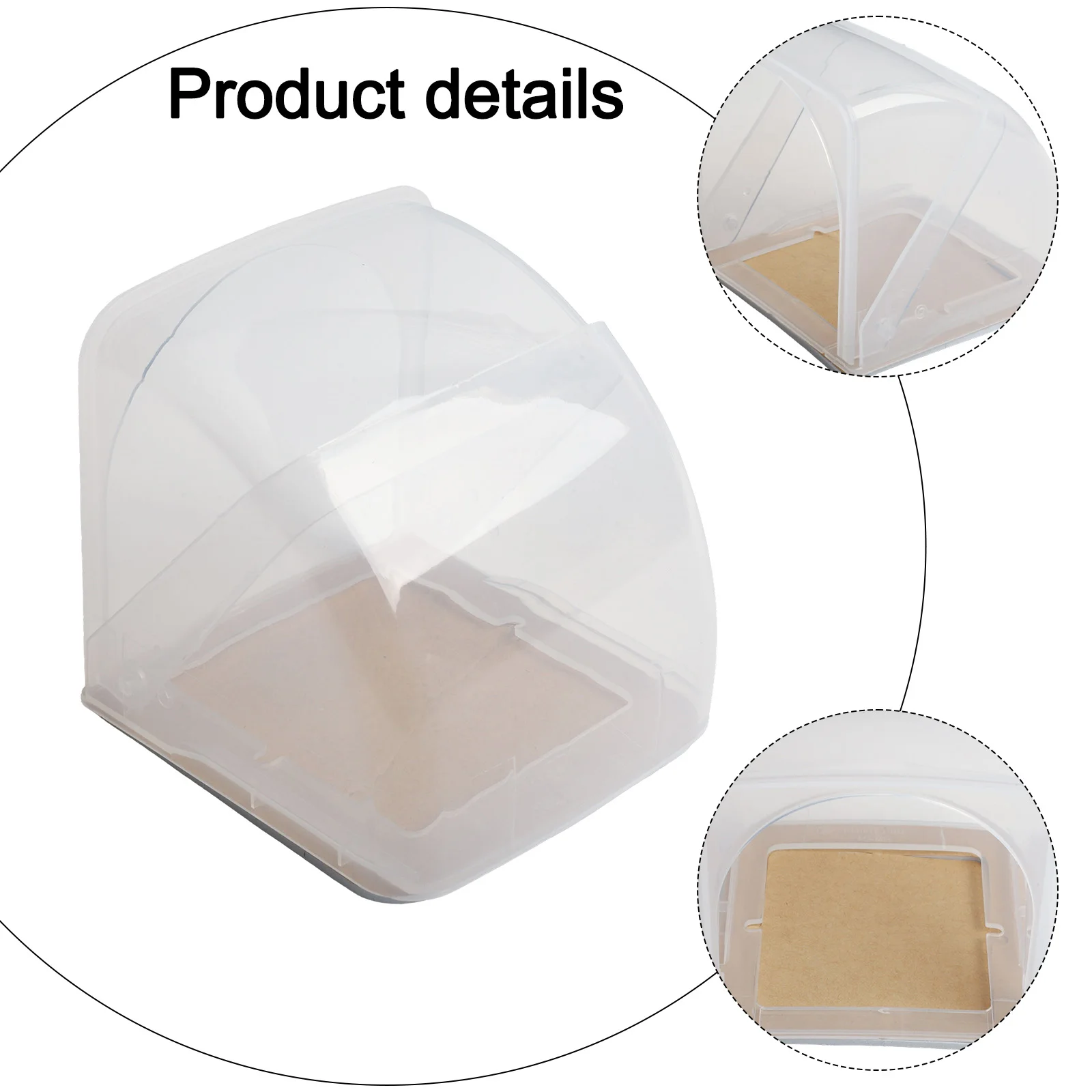 سهلة التركيب، صندوق مقبس مادة الكمبيوتر، صندوق مقبس مقاوم للطقس، وظيفة ممتازة مقاومة للماء، استخدام عملي يدوم طويلاً #3