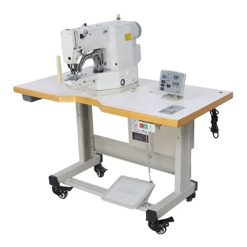 430D Direct Drive Electronic Bartack Sewing Machine Programmable Single Needle Flatbed Design with Core Motor and Gear Parts