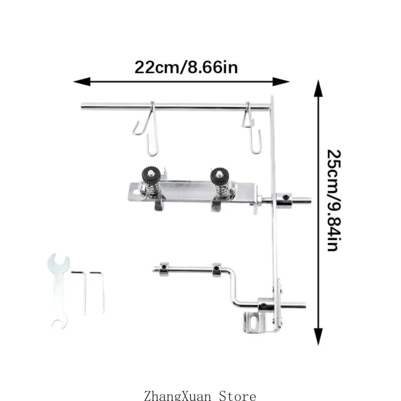 Metallmontageteil für Serger Garment Sewing Accessories Use Work 3XUF – Detail 6