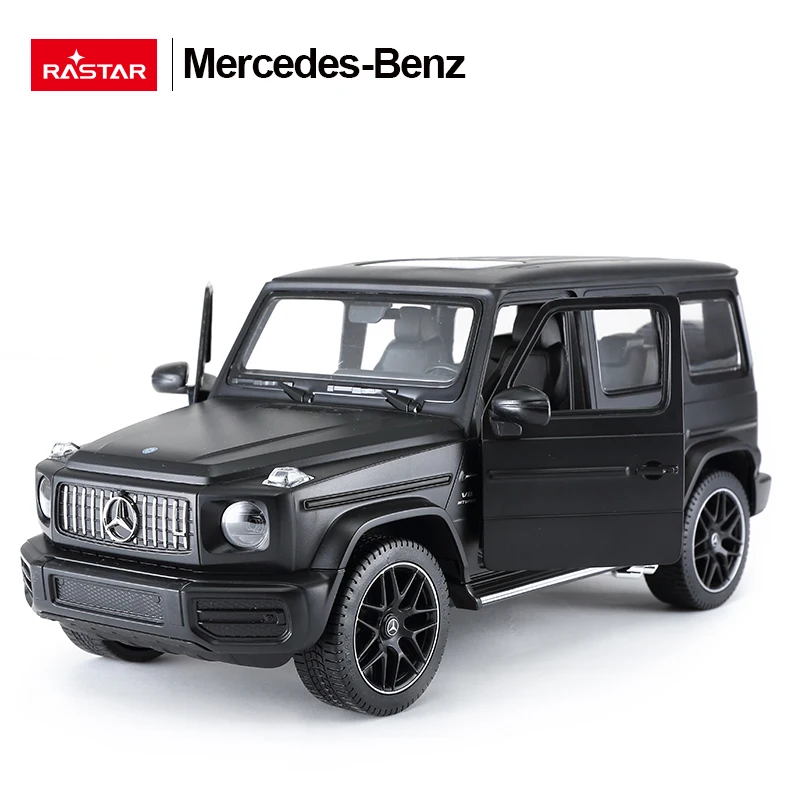 Rastar R/c 1:14 Mercedes-Benz Amg G63 Modelo de coche todoterreno Coche auténtico Regalo para adultos Regalos para hombres (Negro/blanco/rojo/amarillo)