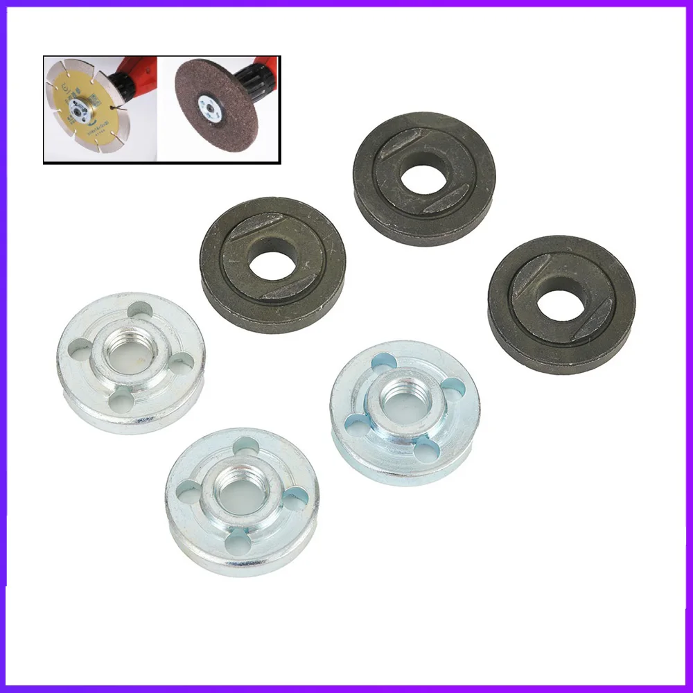Angle Grinder Flange Nuts Angle Grinder Accessories Nuts Repair Tool for Hubs Replacing Discs