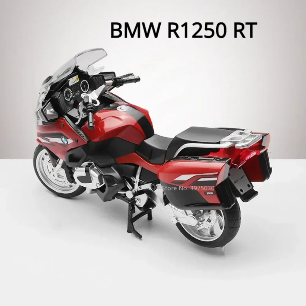 1:12 BMW R1250 RT Alloy Motorcycle Scale Model Diecast Metal Toy Travel Street Motorcycle Model Simulation Collection Kids Gifts