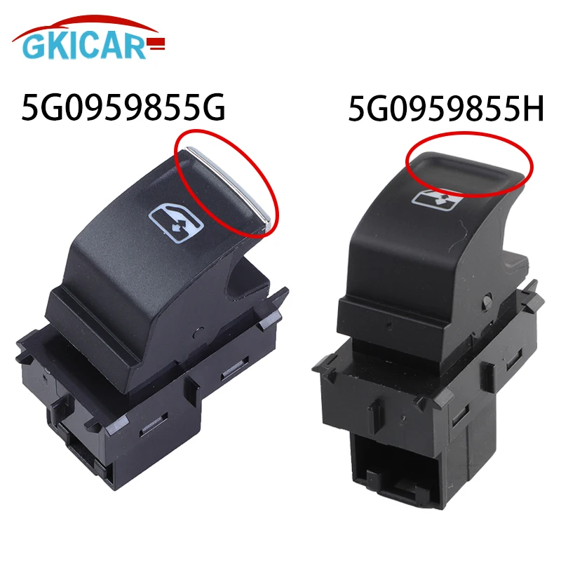 

5G0959855G 5G0959855H Car Window Switch for VW Volkswagen Golf Passat B8 Tiguan Touran 2016-2022 5G0959855M 5G0959855N 5G0959855