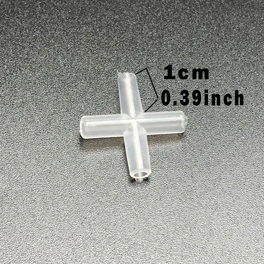 4mm Aquarium Air Tube Connector 2/3/4 Ways Fish Tank Air Pump Line Tubing joints Pipe Connectors Aquarium Air Pump Accessories