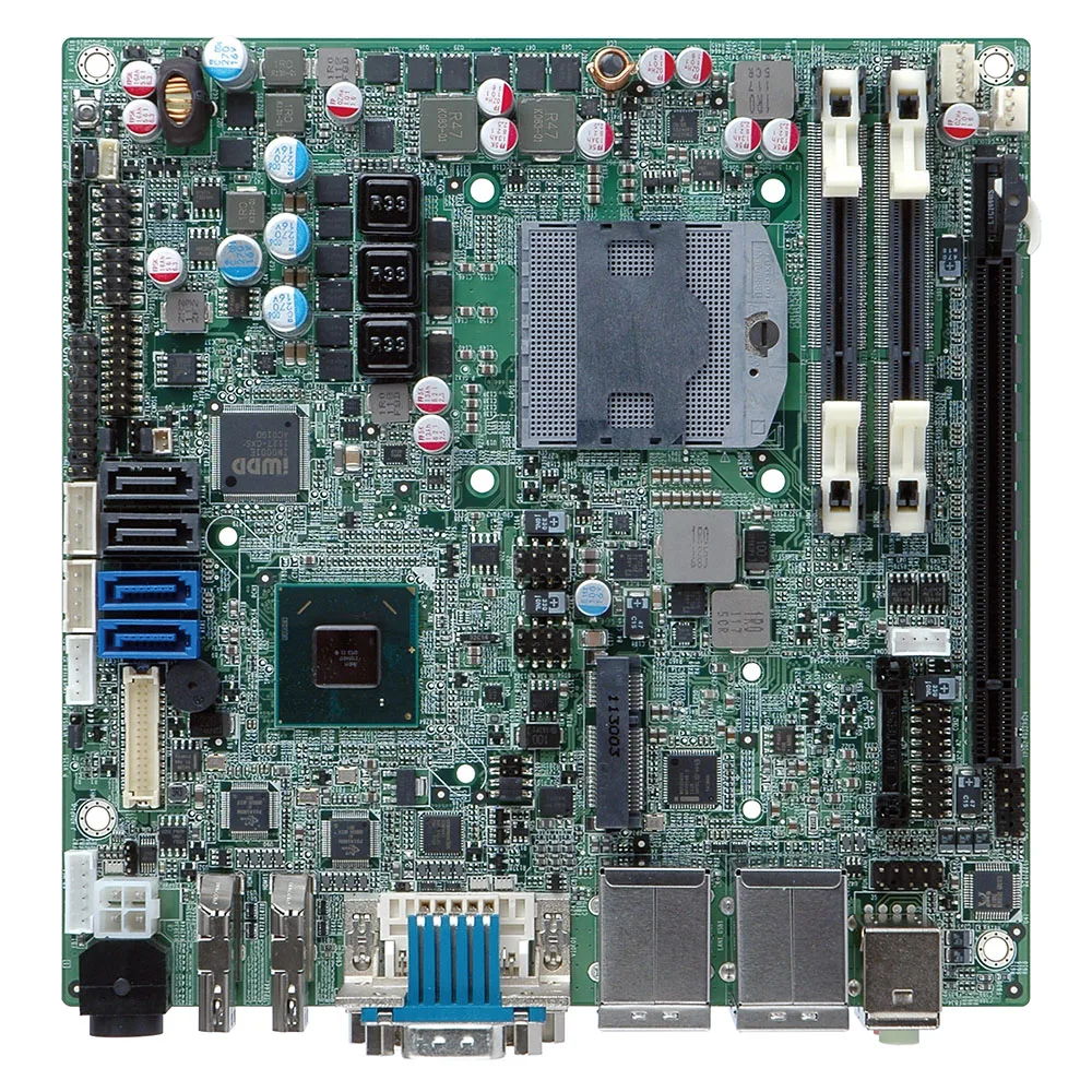 Original Industrial Computer Motherboard For IEI KINO-QM770-R10 M-ITX Perfect Test Good Quality