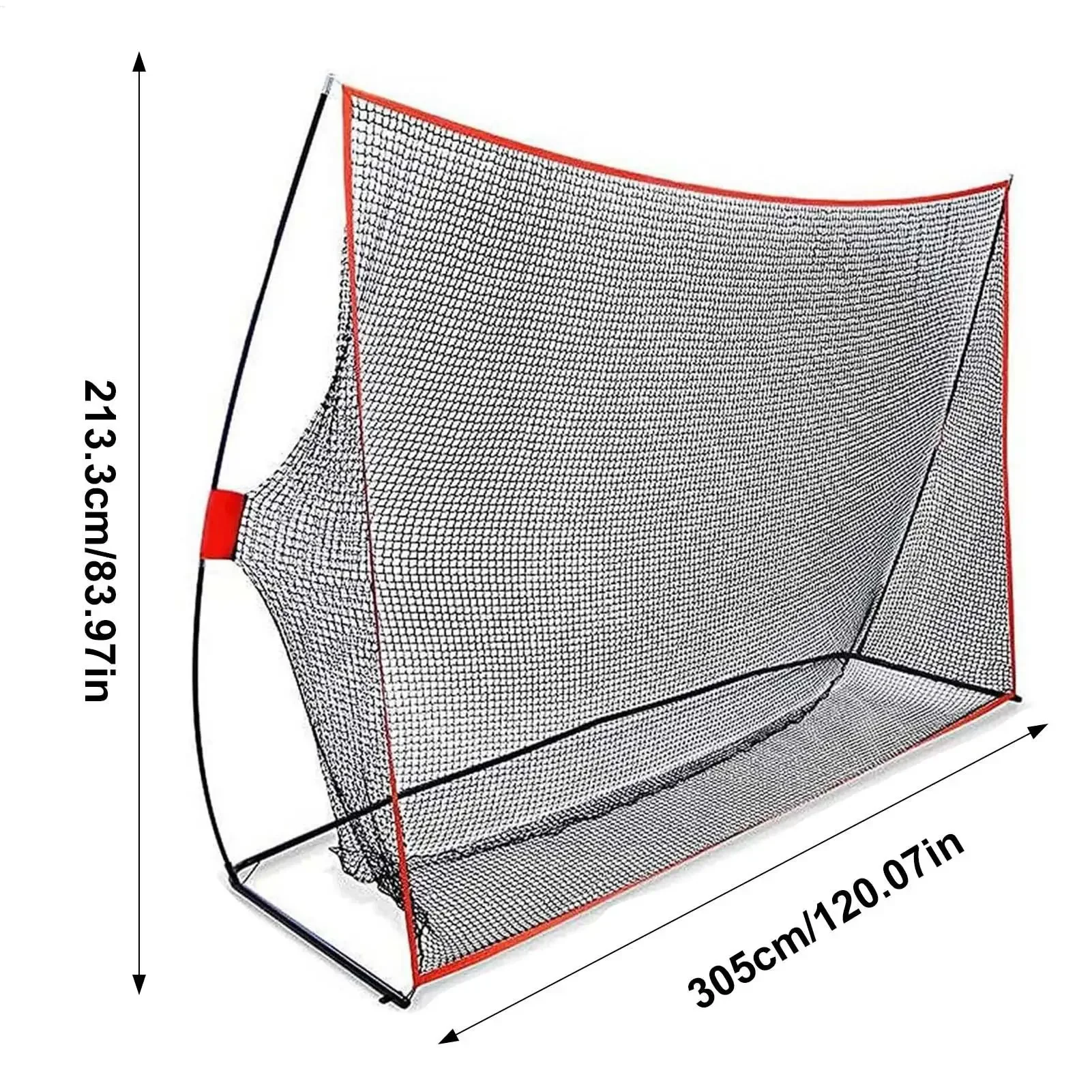 

Portable golf practice net, golf training tools, golf hitting practice supplies, baseball, football, golf accessories 10x7Ft