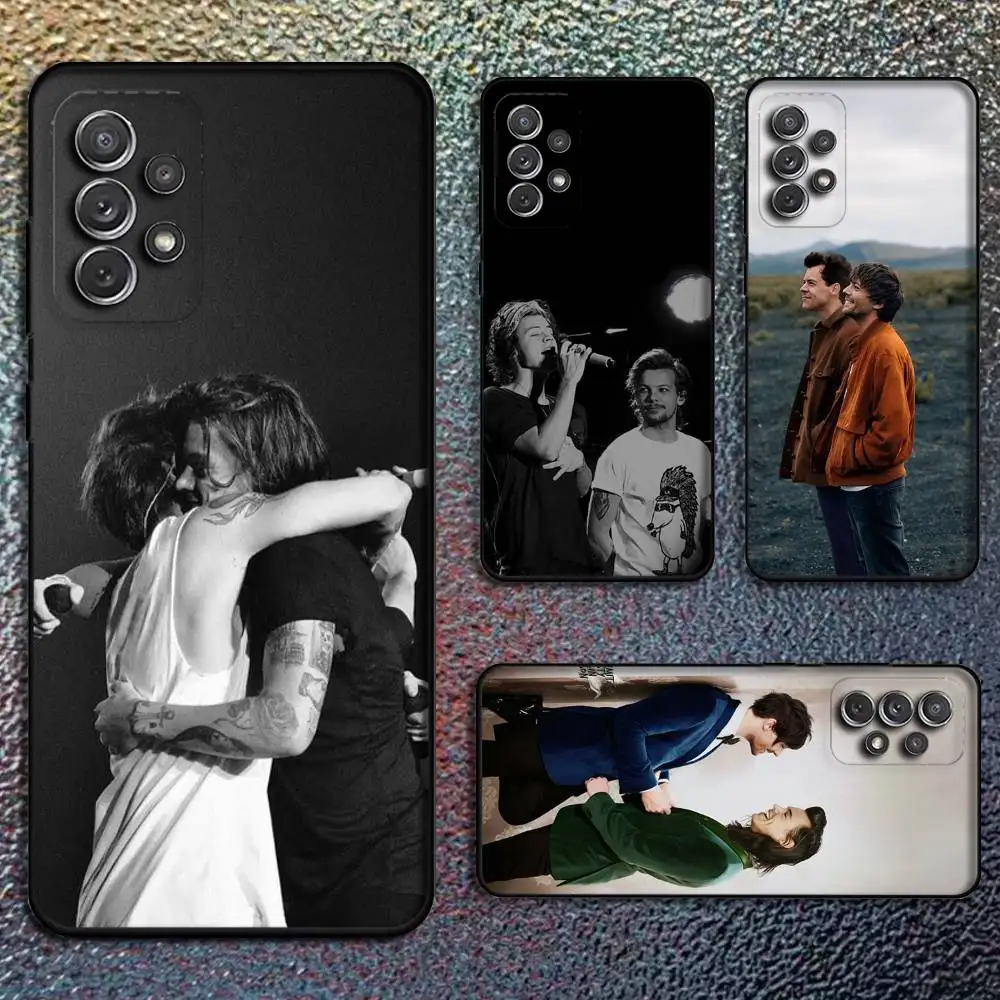 

Larry Stylinson Gay Singer Phone Case For Samsung S25,S24,S21,S22,S23,S30,Ultra,S20,Plus,Fe,Lite,Note,10,9,5G Black Cover