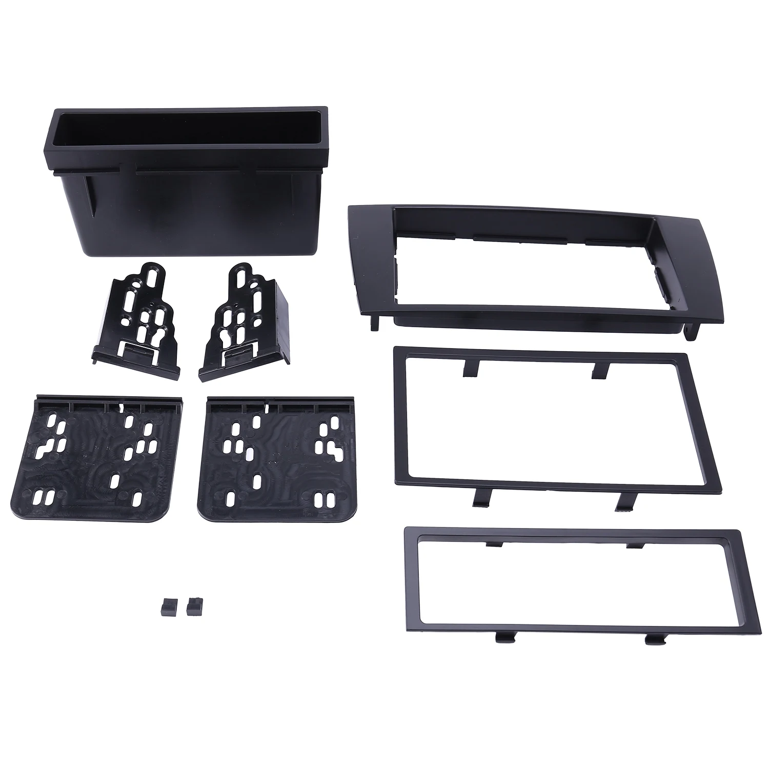 2 Din Fascia for Jaguar X Type S Type 2002-2008 Radio DVD Stereo CD Panel Dash Kit Trim Fascia Face Plate Frame Facia