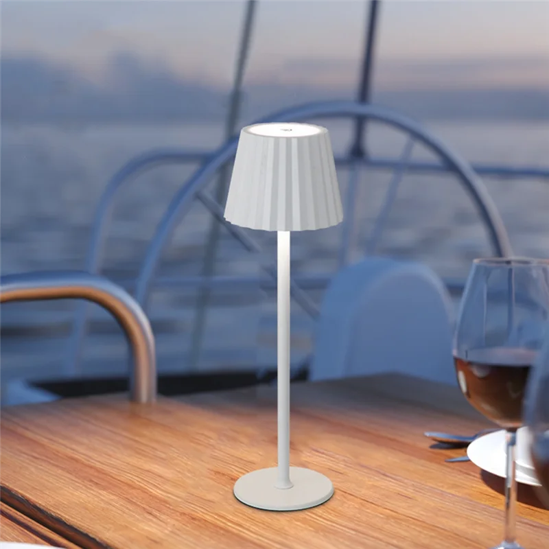 

AA01-3W LED Desk Lamp Cordless Desk Lamp 2000Mah Rechargeable Portable Desk Lamp Or Bedroom Atmosphere Decorative Desk Lamp Whit