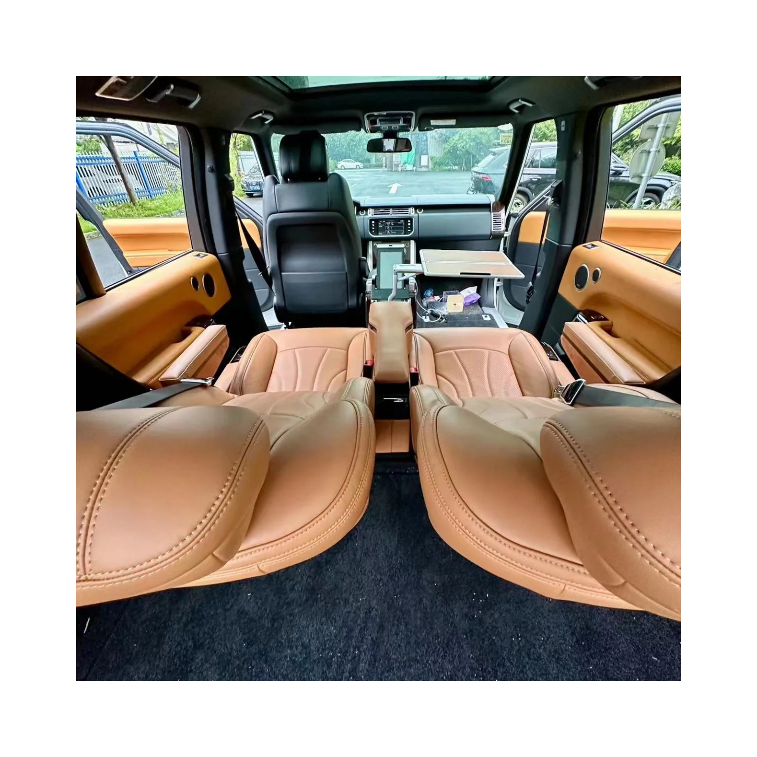 High Quality Luxury Upgrade Electric Front and Rear Vip Seats Auto Car Interior Accessories Customized for Vogue