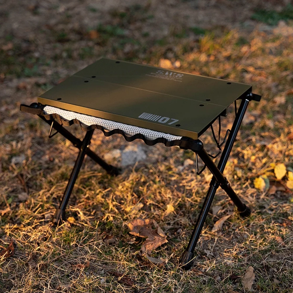 

Складной стол для кемпинга, сверхпрочный складной пляжный стол, ультралегкий кемпинговый стол из алюминиевого сплава для барбекю и пикника