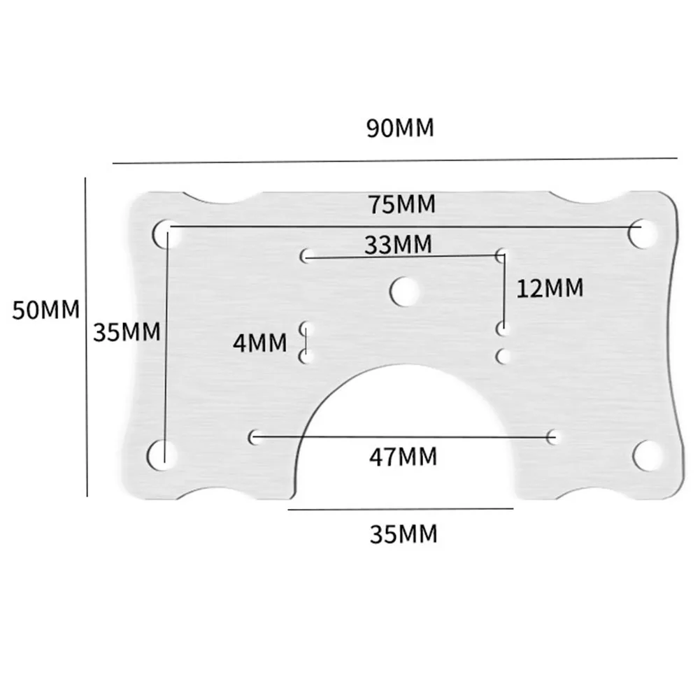 Secure Plate Hinges Silver Stainless Steel Fixing Screws Hinge Repair Tablets With Screws for durable High Quality