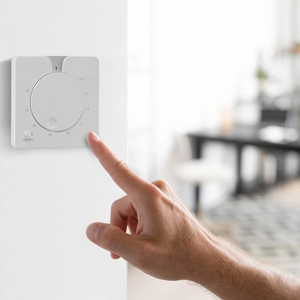 Electric Floor Heating Thermostat 16A with LED Indicator and Automatic Temperature Control for Efficient Heating Management