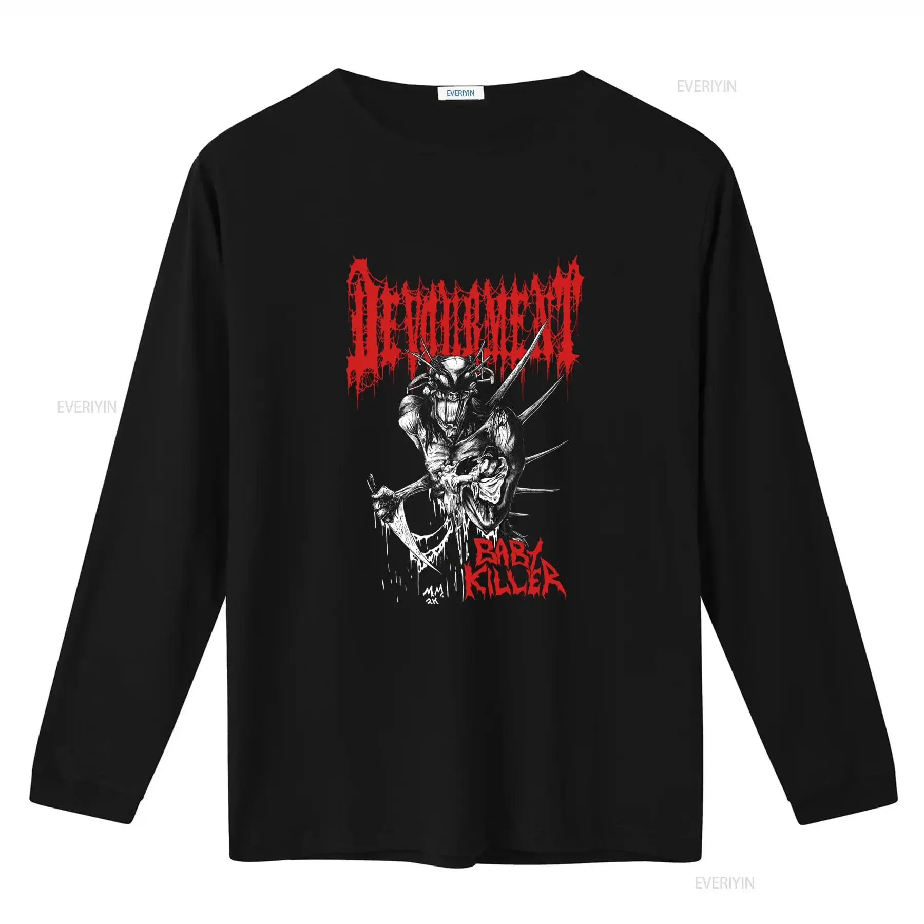 Devourment Band Cotton T shirt S 4XL US1161 Baby Killer Design vintage Washed Stretched Comfortable Soft Breathable