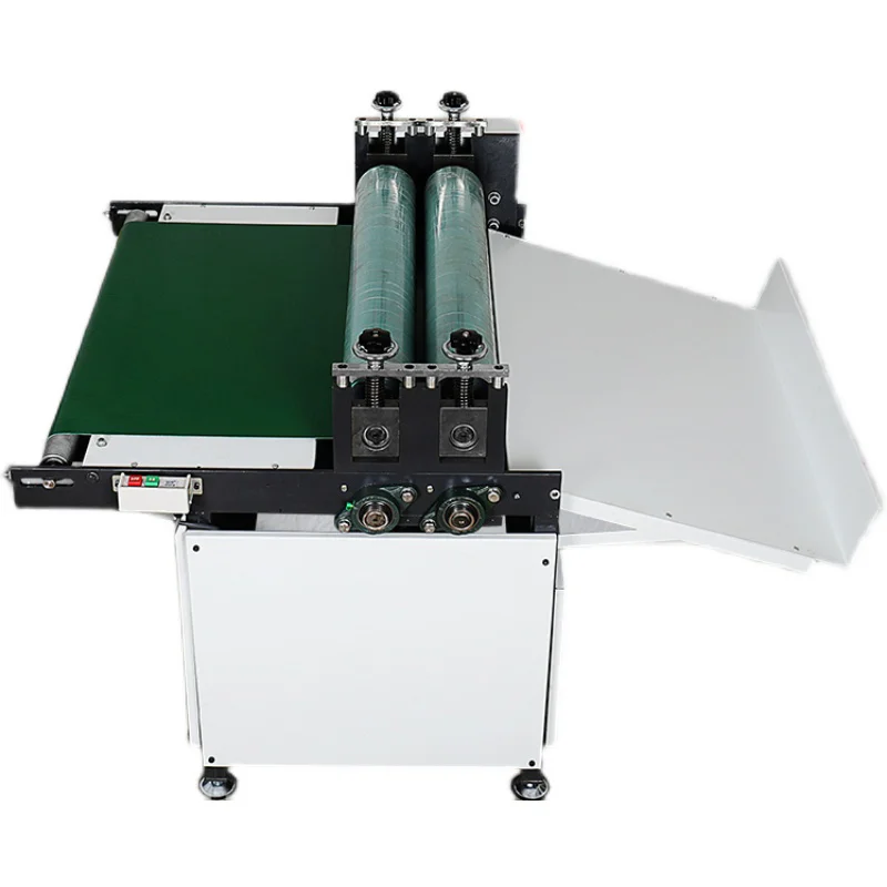 YP-800B Paper Leather Multifunction Pressing Machine Electric Double Roller Flattening Machine