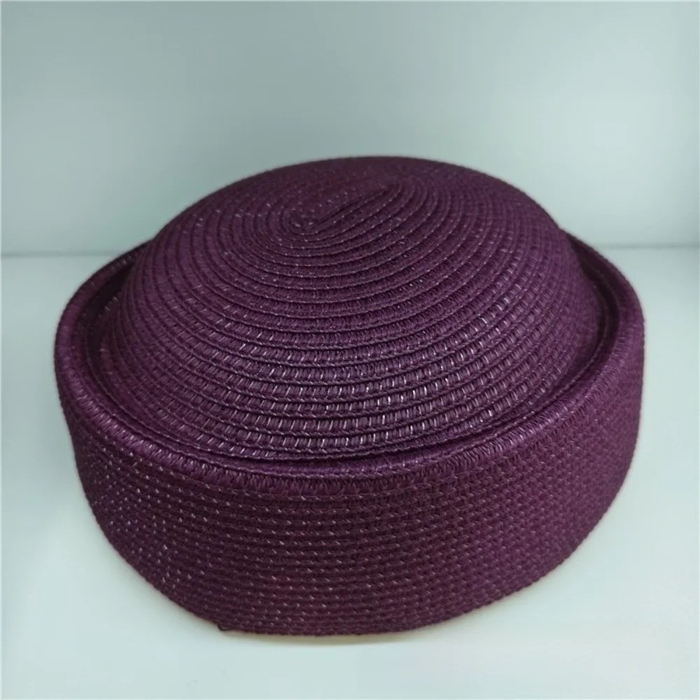 chapeu-de-sol-de-palha-artesanal-respiravel-com-topo-concavo-circular-chapeu-pillbox-de-palha-artesanal-com-topo-plano-para-cosplay