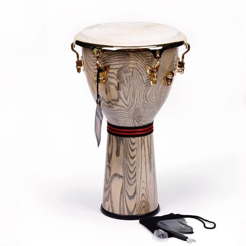 African Drum River Cup Drum Master 12.5 Inch Tambourine LP799X-AW