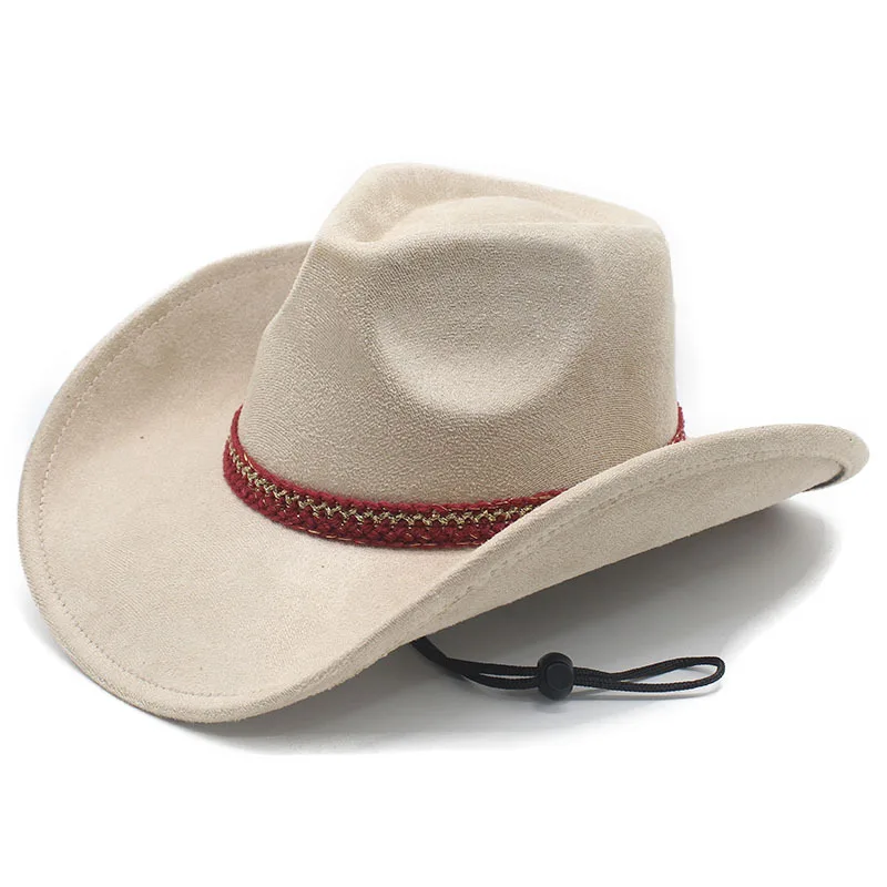 European and American Style Suede Denim Hat for Men and Women, Couple's Ethnic Style Curved Brim Sun Hat, Jazz Hat