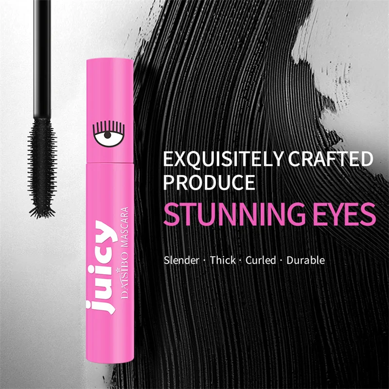 Mascara allungante per ciglia Impermeabile a lunga durata Ciglia setose Estensione ciglia nere Trucco Cosmetico coreano per occhi di bellezza