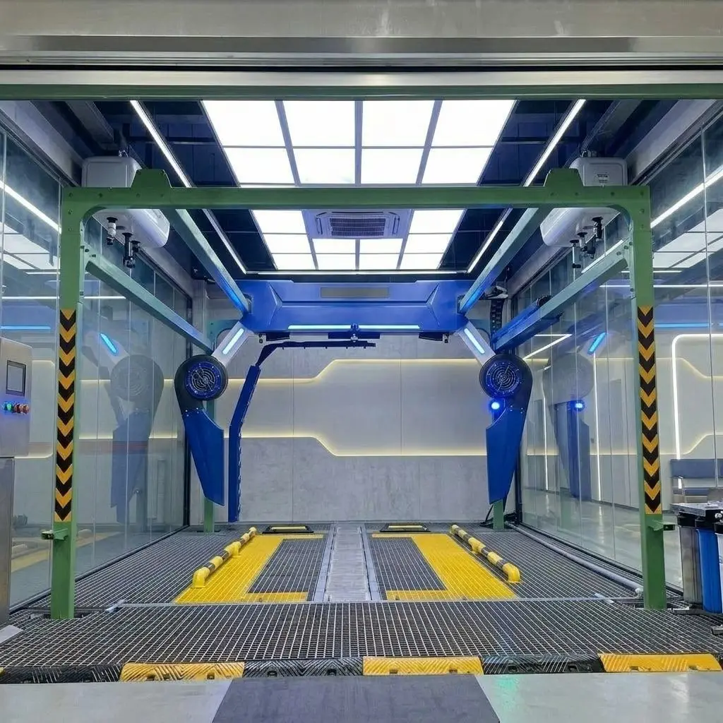 Integrated Molding Housing Car Wash Machine Professional Automatic Car Wash Equipment Touch Free Car Wash
