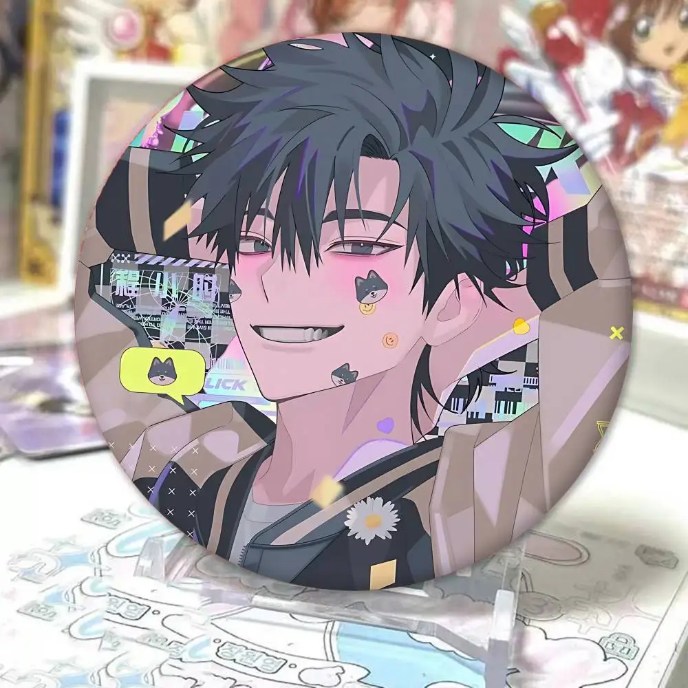 C-Cheng X-Xiaosh 58 مللي متر اليدوية بروش الكرتون تأثيري شارة على ظهره مجوهرات اكسسوارات هدايا